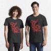 Red Chinese Dragon Aesthetic T-Shirt