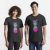 Retrowave Neon Pineapple Vaporwave Hawaiian Gift Aesthetic T-Shirt