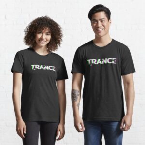 Retro Glitch Trance Music | EDM Rave Aesthetic T-Shirt